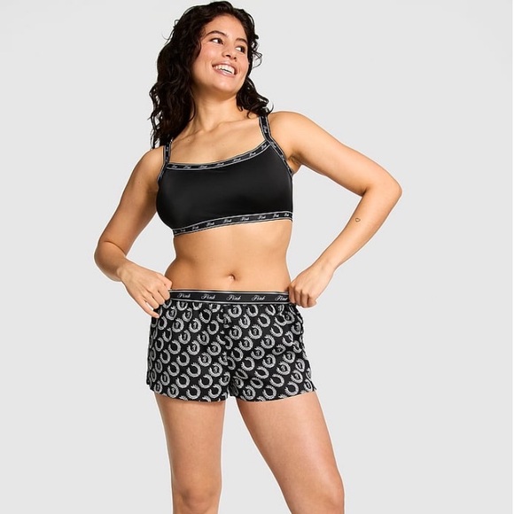 NWT 🖤 VS PINK The “BOXY PAJAMA SHORT” - Picture 4 of 10